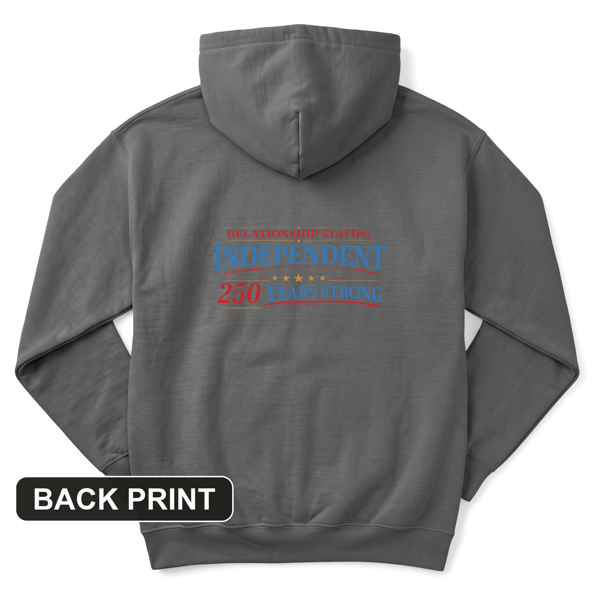 Relationship Status Back Print Hoodie