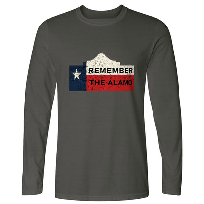Remember The Alamo Long Sleeve T-Shirt