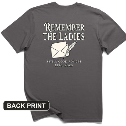 Remember The Ladies Back Print T-Shirt