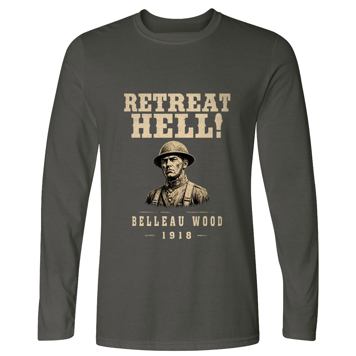 Retreat Hell Bust Long Sleeve T-Shirt
