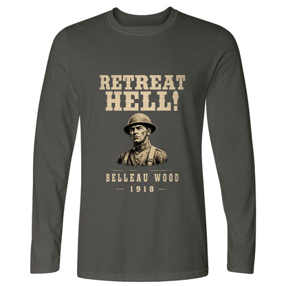 Retreat Hell Bust Long Sleeve T-Shirt