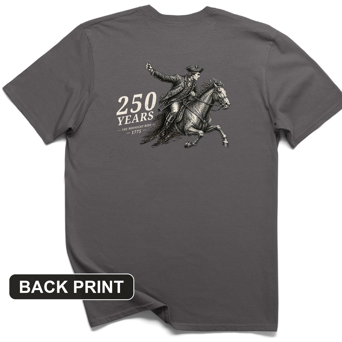 Revere 250 Back Print T-Shirt