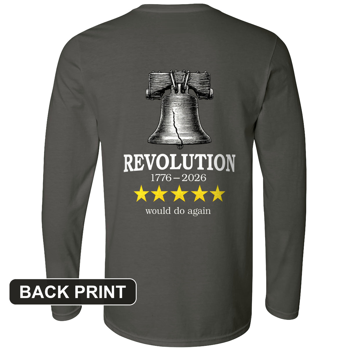 Revolution Back Print Long Sleeve T-Shirt