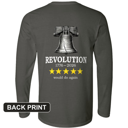 Revolution Back Print Long Sleeve T-Shirt