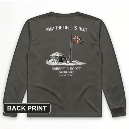Robert Scott Back Print Long Sleeve T-Shirt