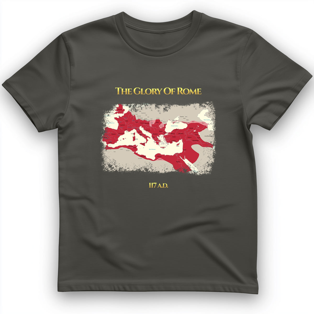 Roman Empire Map T-Shirt