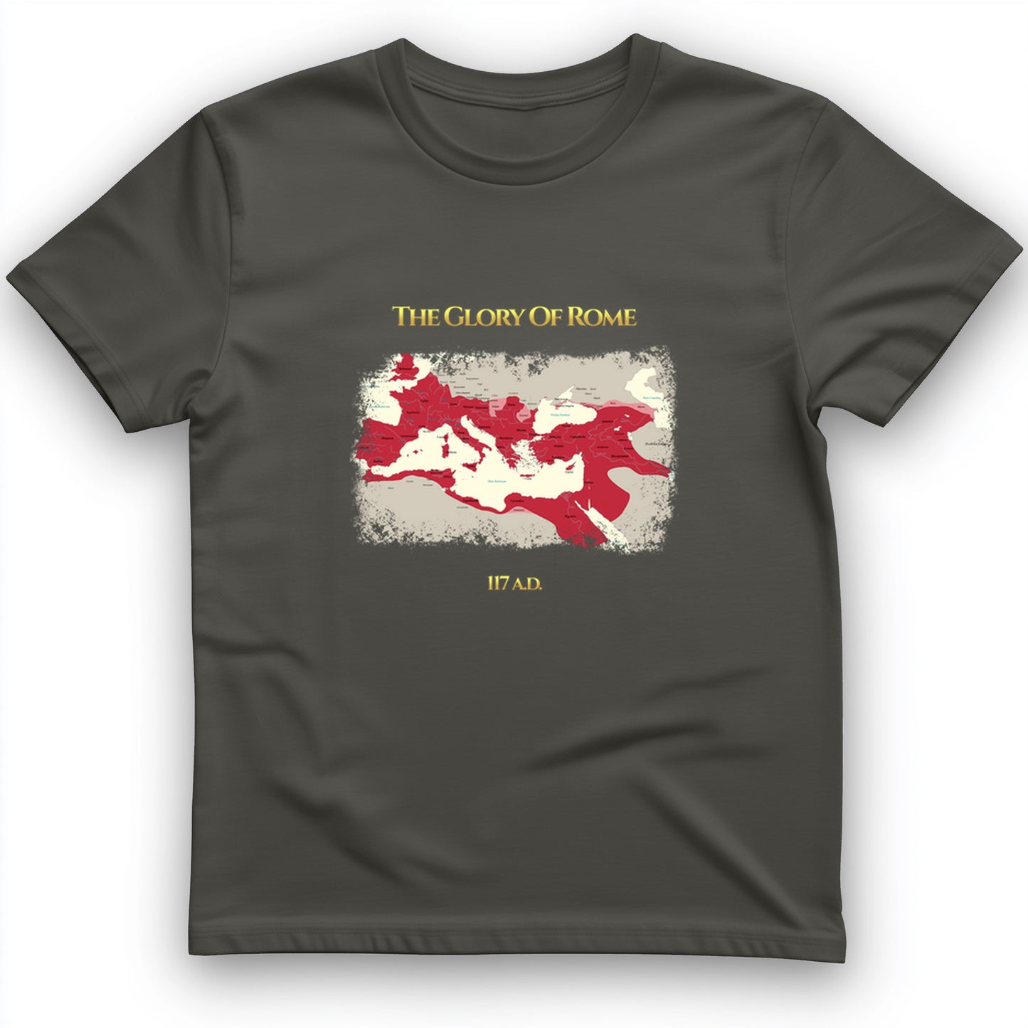 Roman Empire Map T- Shirt