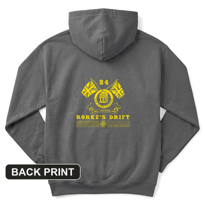 Rorke's Drift Back Print Hoodie