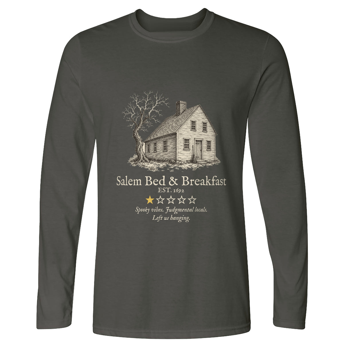 Salem Bed And Breakfast 1692 Long Sleeve T-Shirt