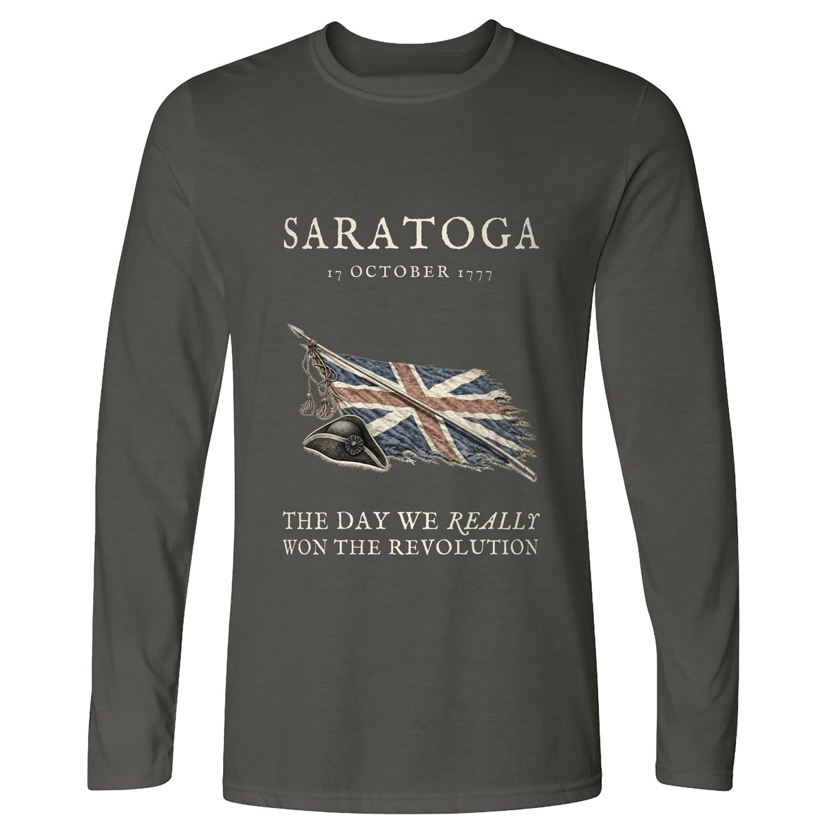 Saratoga 1777 Long Sleeve T-Shirt