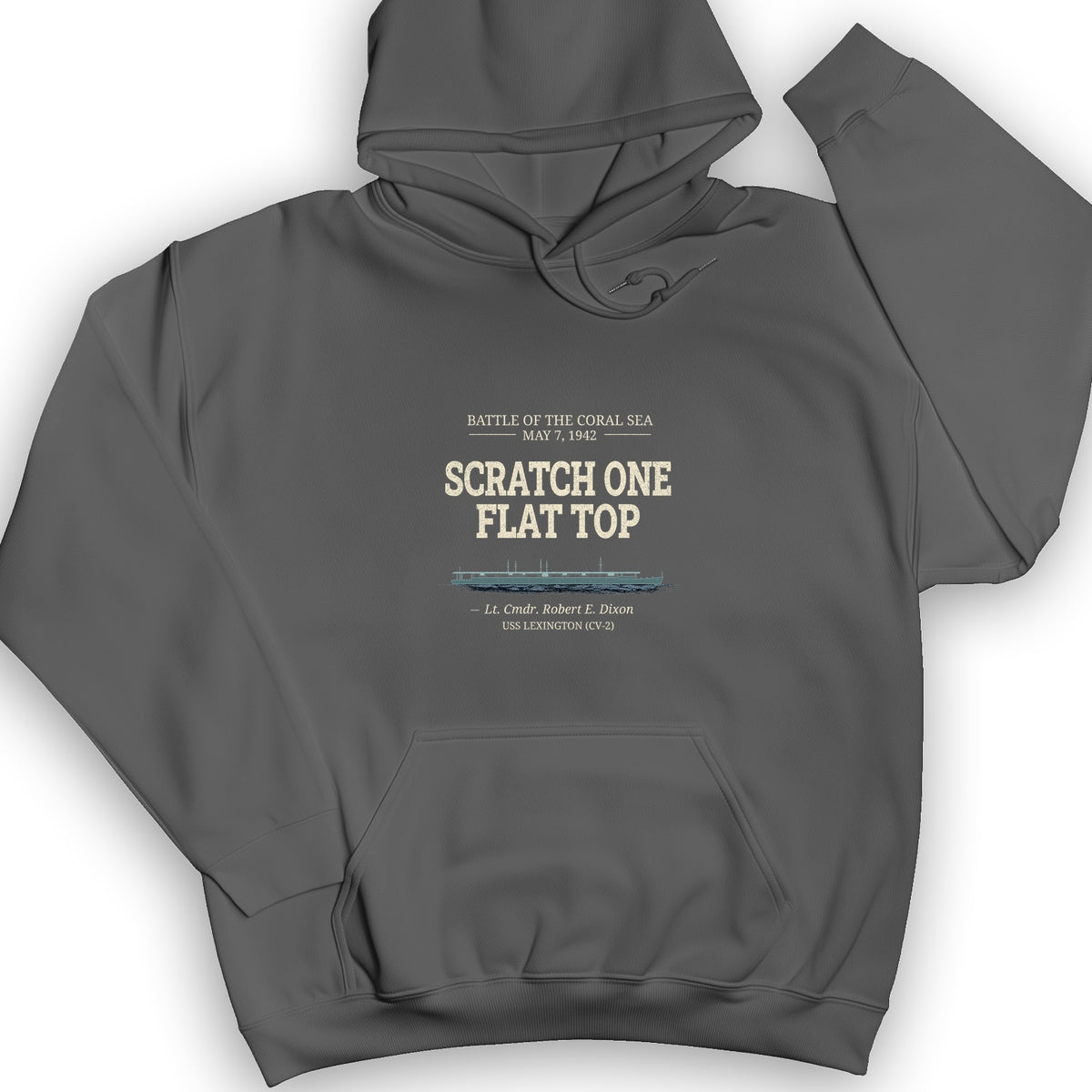 Scratch One Flat Top Hoodie