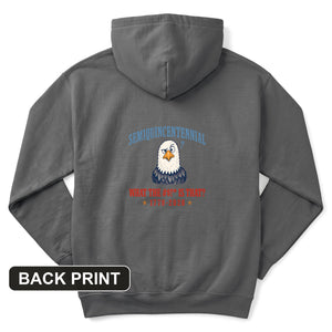 Semiquincentennial Eagle Back Print Hoodie