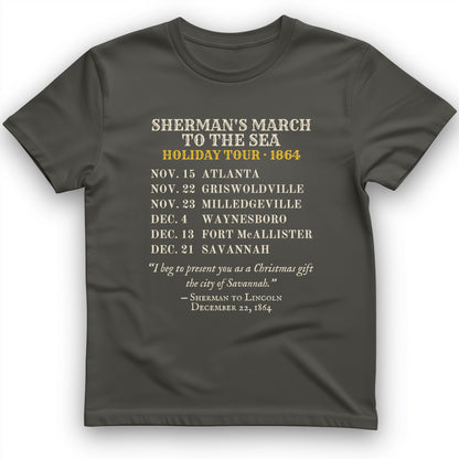 Shermans March To The Sea Holiday Tour 1864 T-Shirt