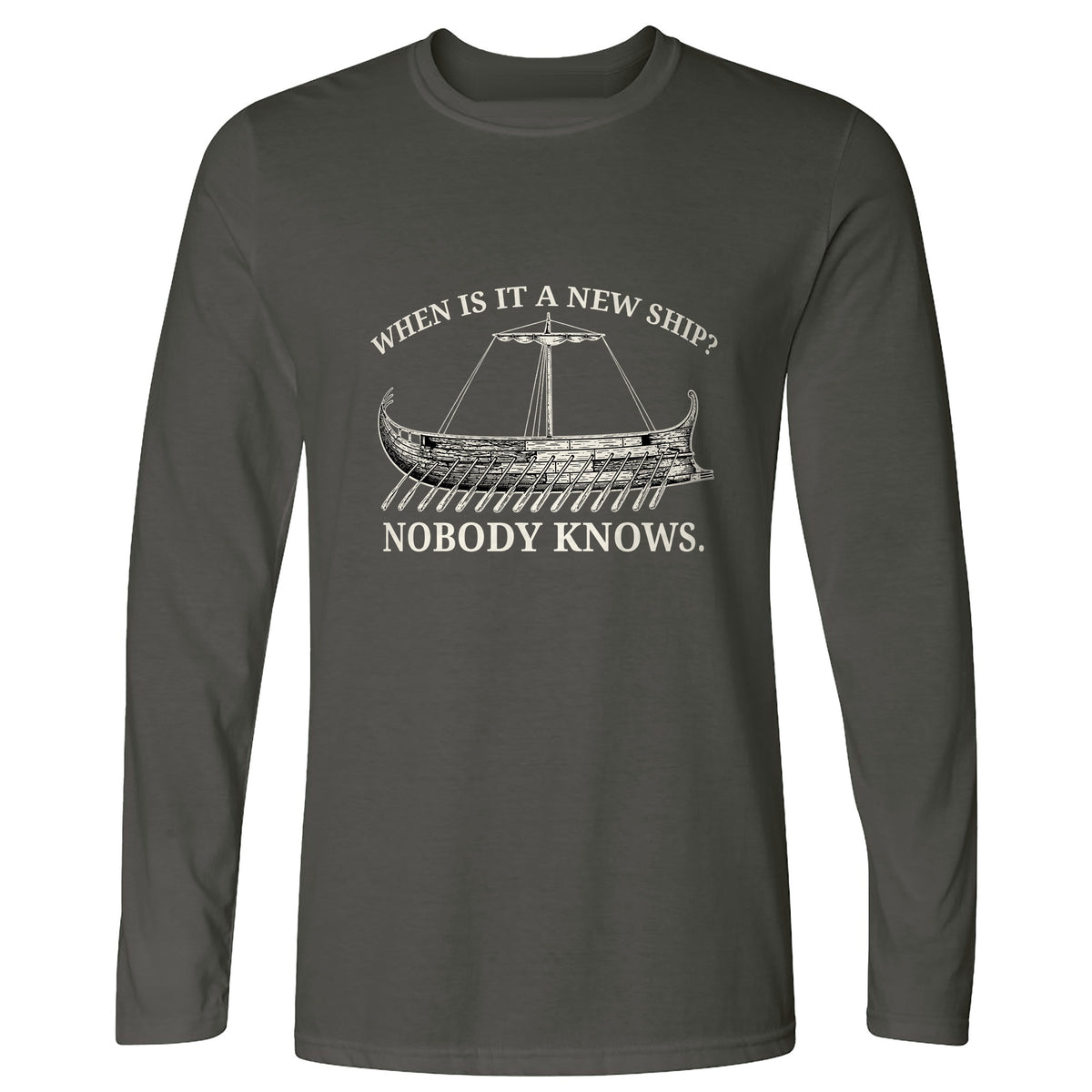 Ship of Theseus Long Sleeve T-Shirt
