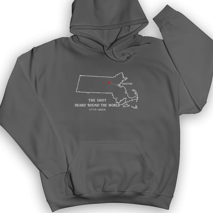 Shot Heard Round The World Hoodie