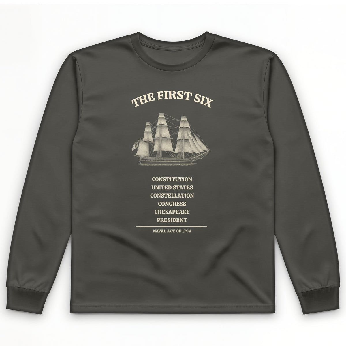 Six Frigates Long Sleeve T-Shirt