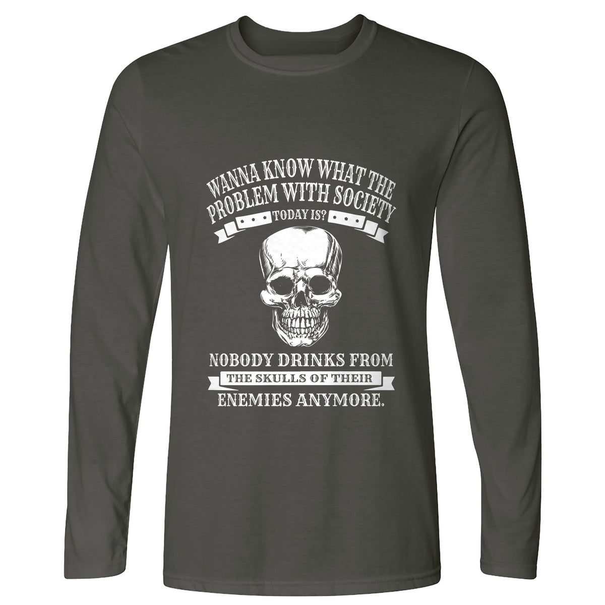 Skulls of Their Enemies Long Sleeve T-Shirt