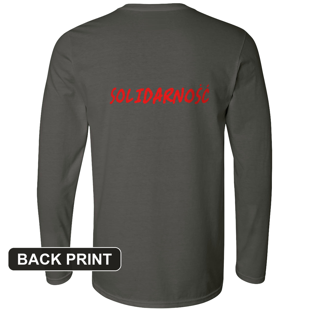 Solidarity Back Print Long Sleeve T-Shirt
