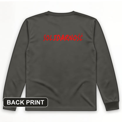 Solidarity Back Print Long Sleeve T-Shirt
