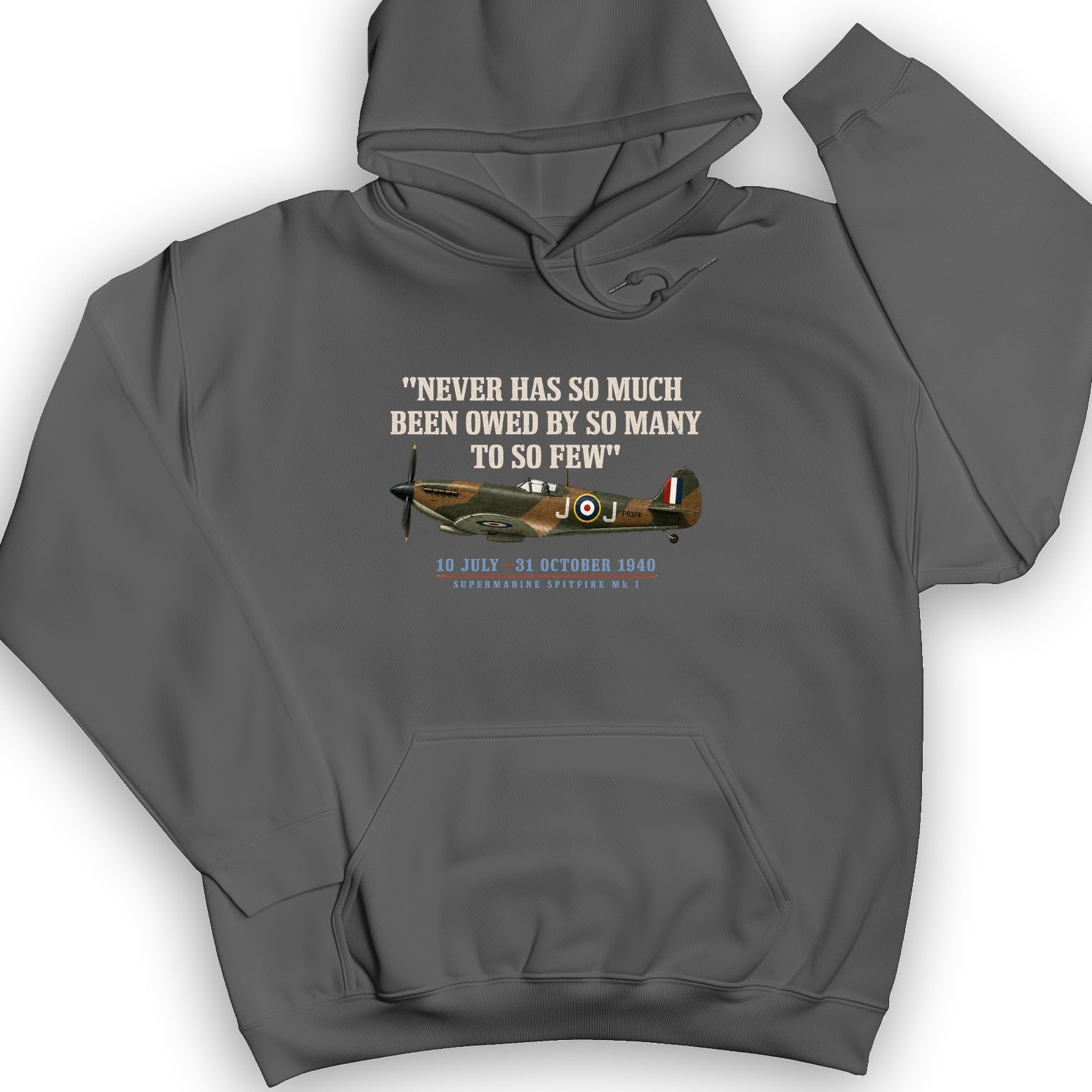 Spitfire So Few Quote Hoodie
