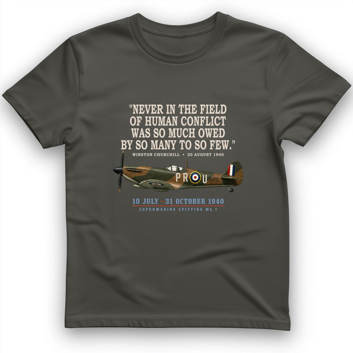 Spitfire So Few Quote T-Shirt