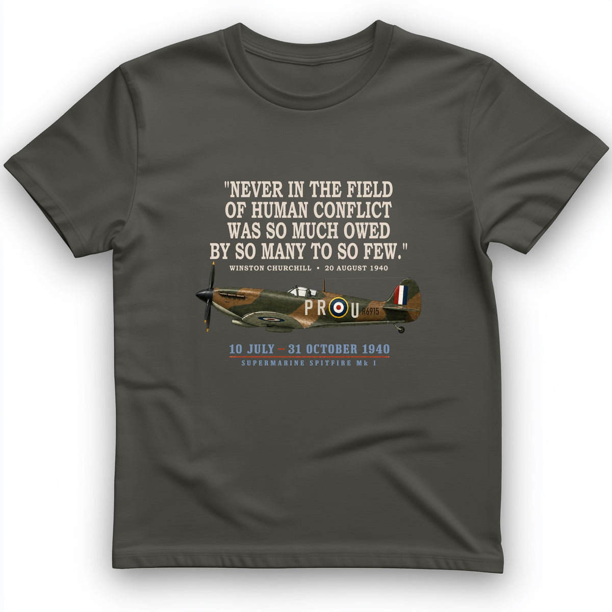 Spitfire So Few Quote T-Shirt