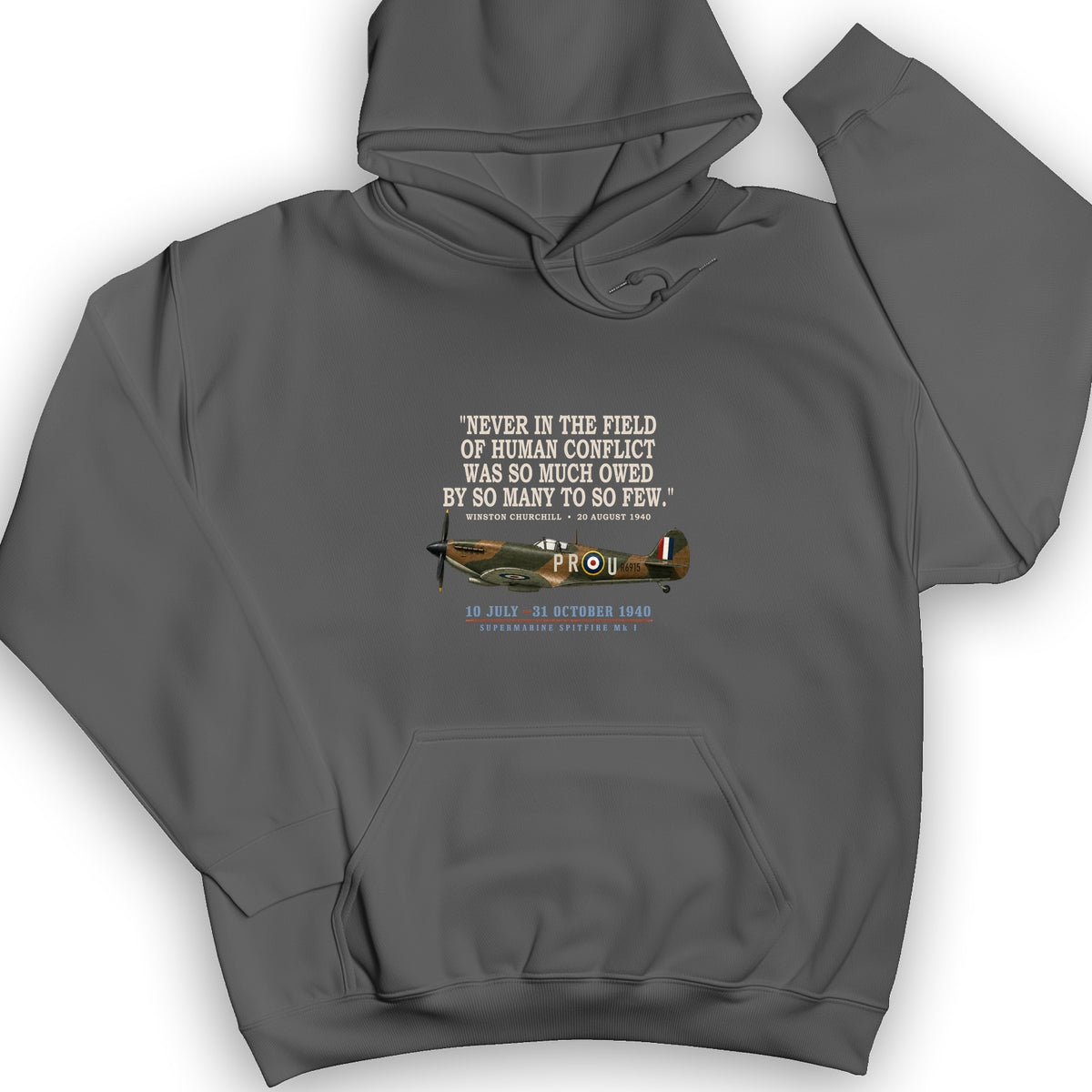 Spitfire So Few Quote Hoodie