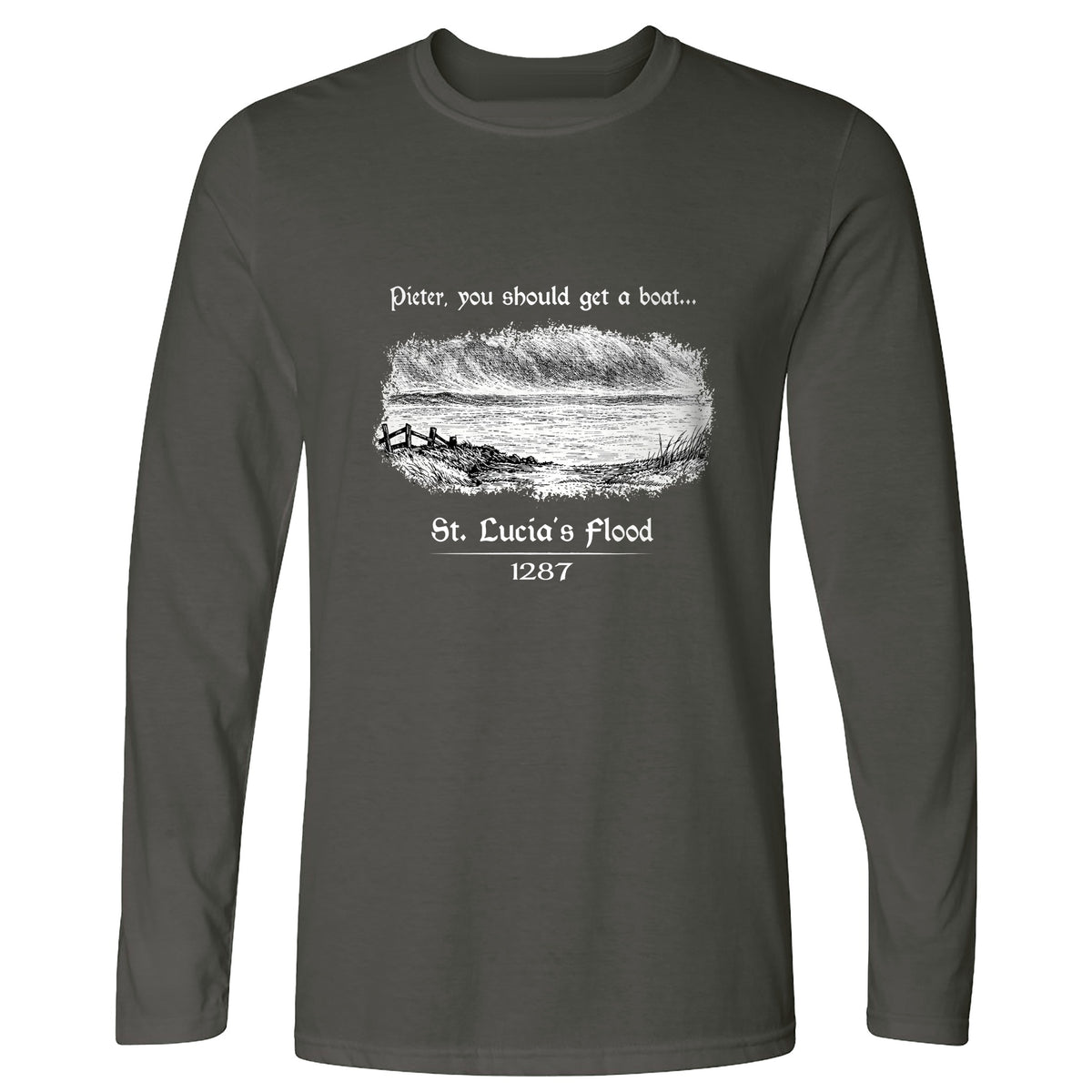 St Lucia Flood Long Sleeve T-Shirt