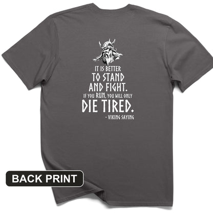 Stand and Fight Back Print T-Shirt