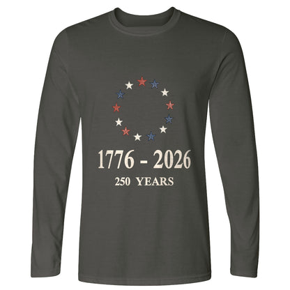 Stars Freedom Long Sleeve T-Shirt