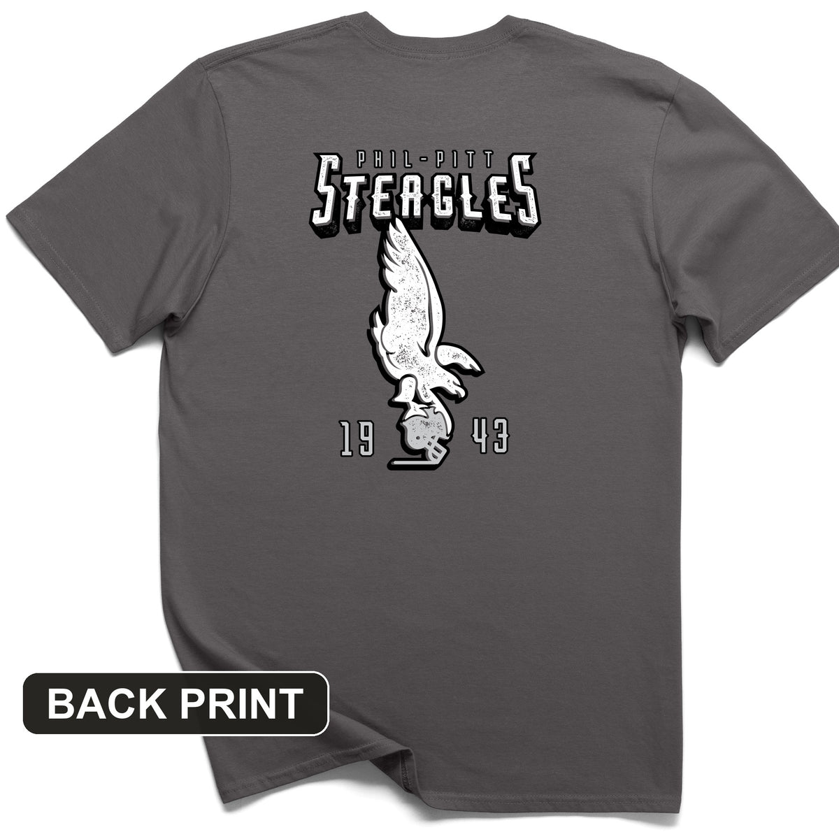 Steagles Back Print T-Shirt