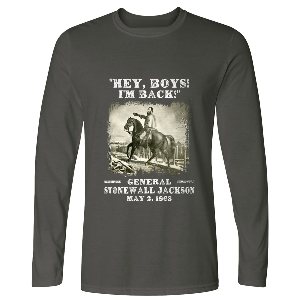 Stonewall Jackson Long Sleeve T-Shirt