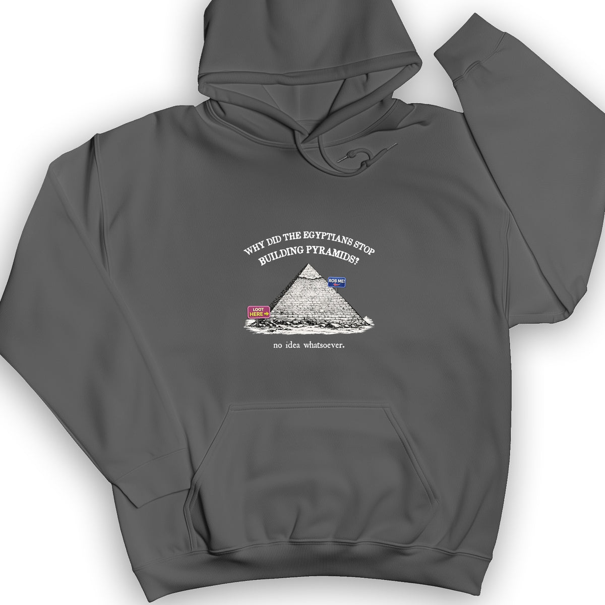 Stop Building Pyramids Hoodie