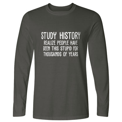 Study History Long Sleeve T-Shirt