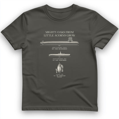 Submarine Evolution Acorns T-Shirt