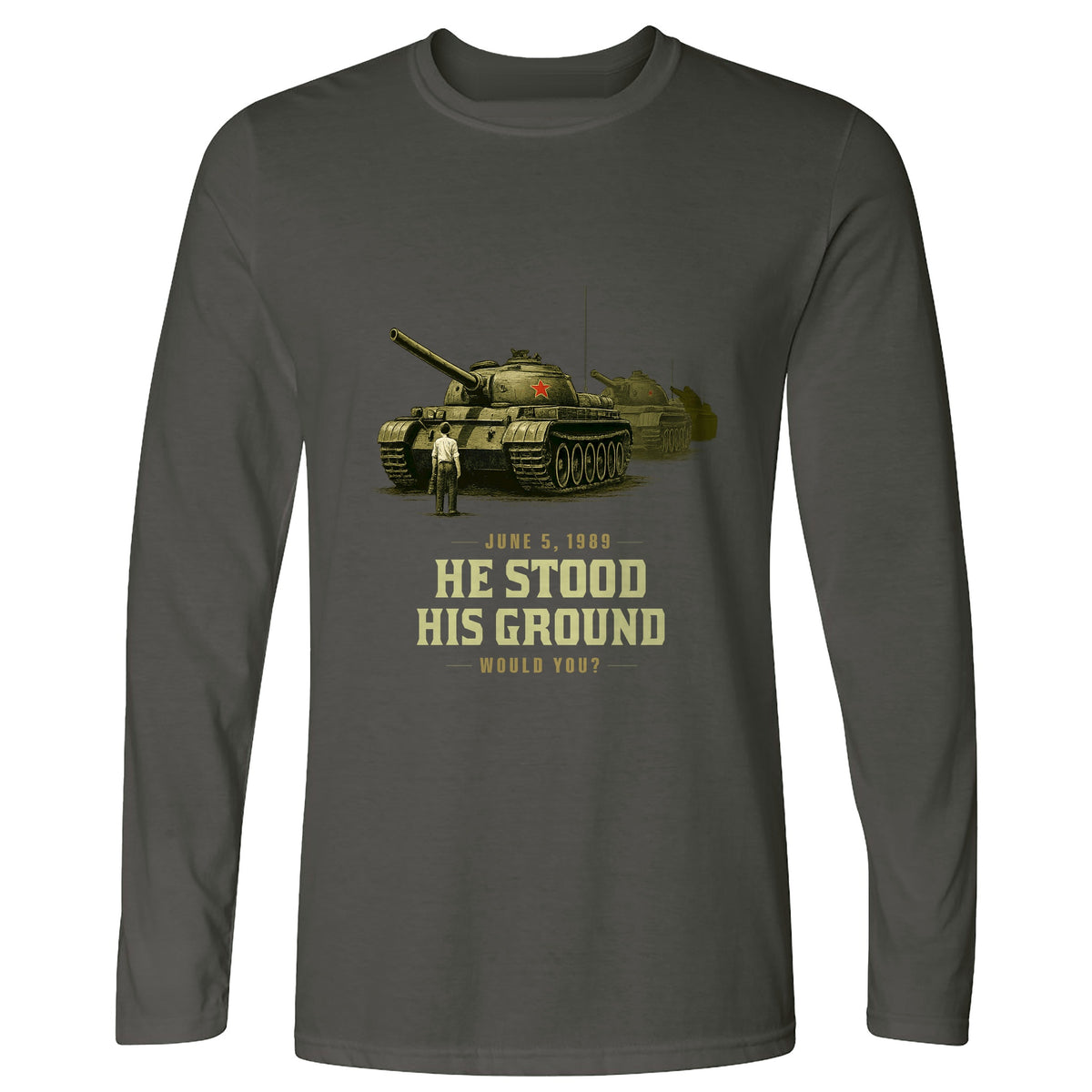 Tank Man Long Sleeve T-Shirt