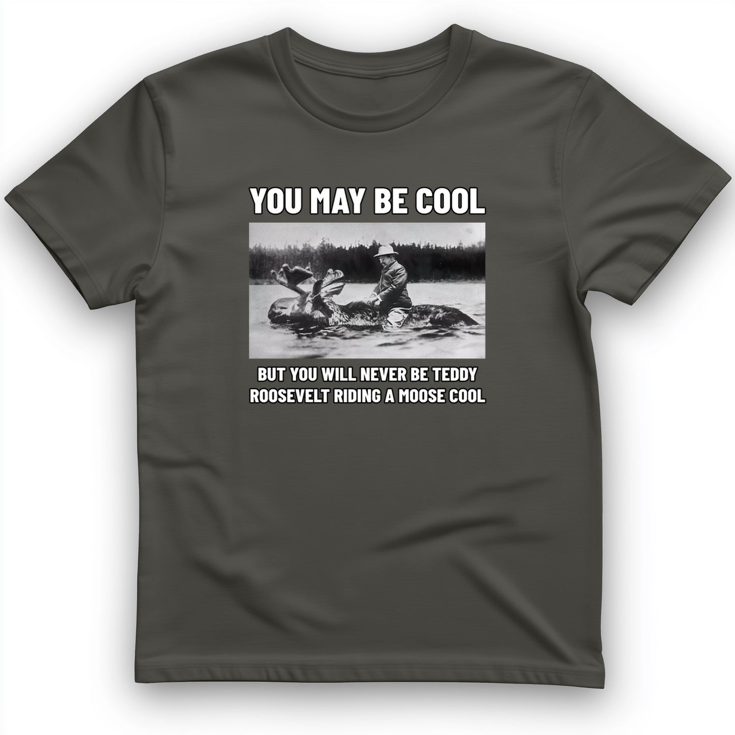 Teddy Riding Moose T-Shirt