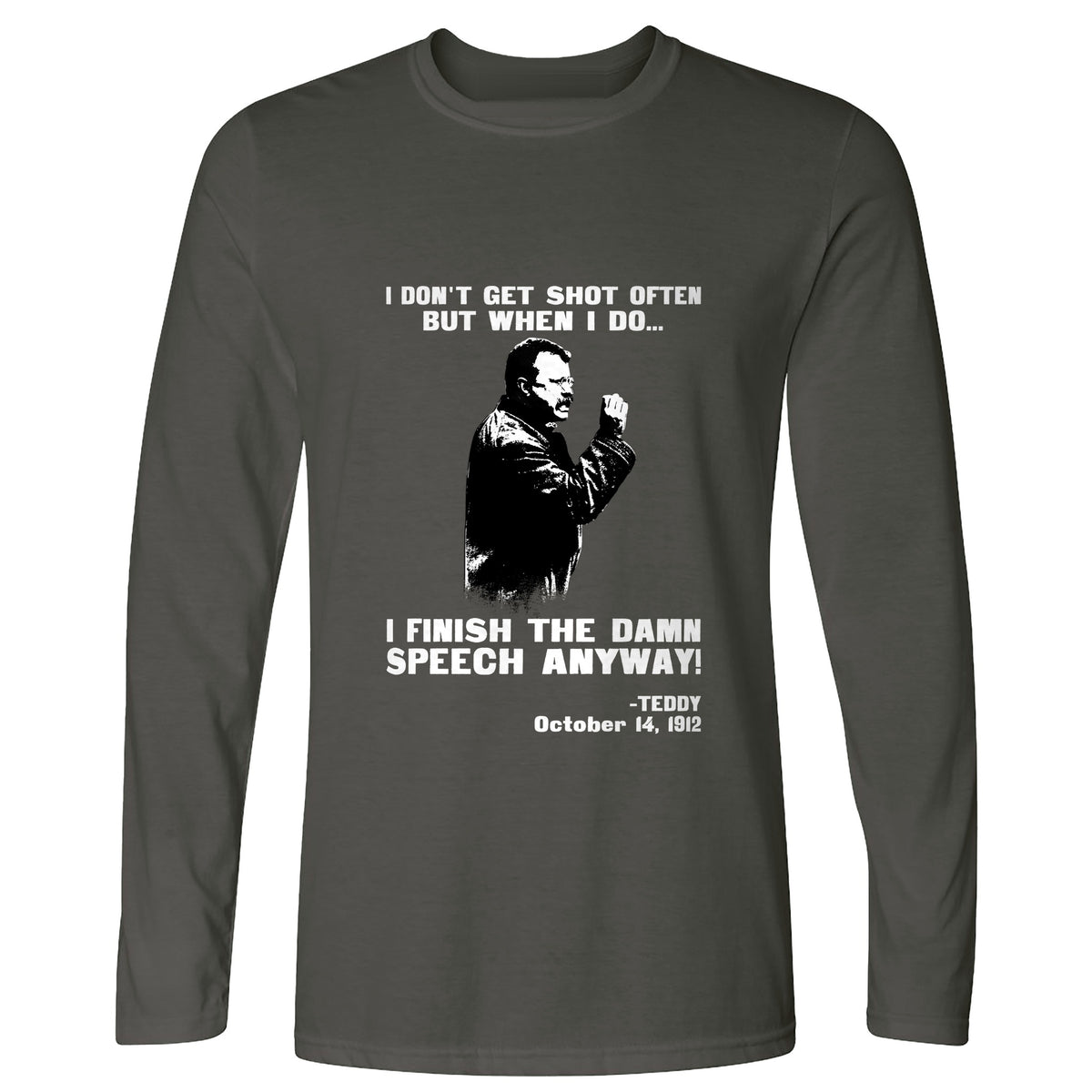 Teddy Speech Long Sleeve T-Shirt