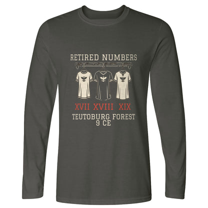 Teutoburg Retired Numbers Long Sleeve T-Shirt