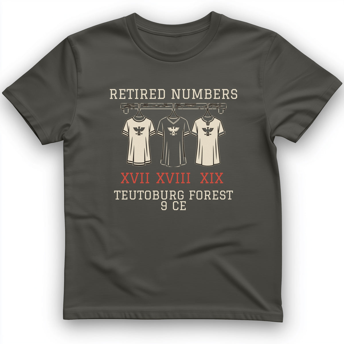 Teutoburg Retired Numbers T-Shirt