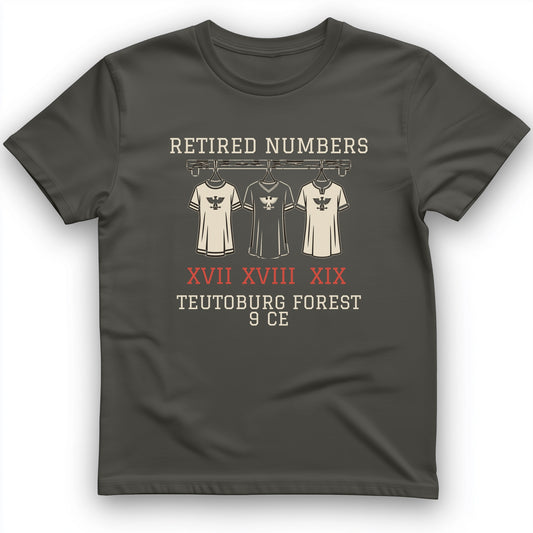 Teutoburg Retired Numbers T-Shirt