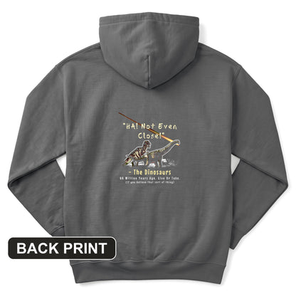 The Dinosaurs Back Print Hoodie