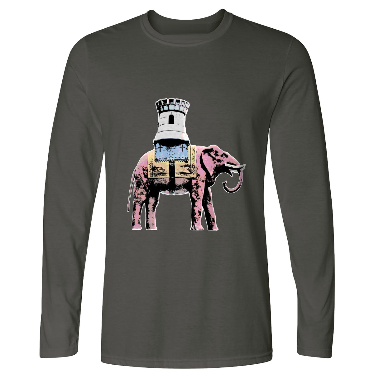 The Elephant And The Castle Long Sleeve T-Shirt