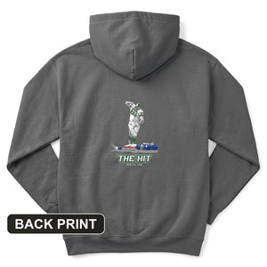 The Hit Back Print Hoodie