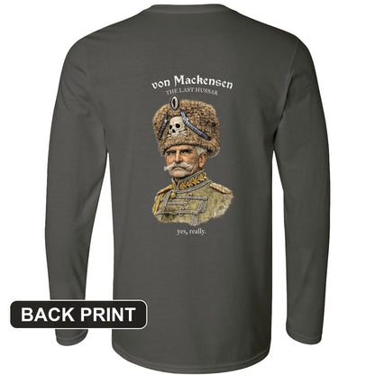 The Last Hussar Back Print Long Sleeve T-Shirt