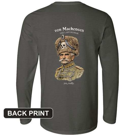 The Last Hussar Back Print Long Sleeve T-Shirt