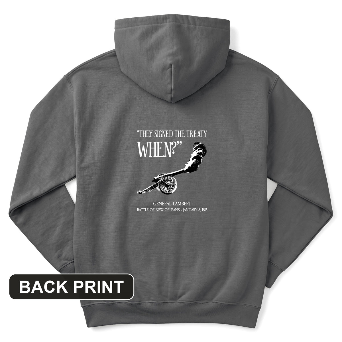 They signed it WHEN Back Print Hoodie