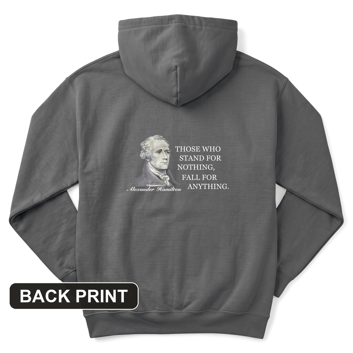 Those Who Stand For Back Print Hoodie