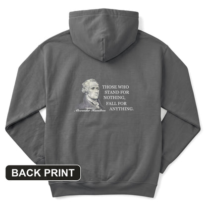 Those Who Stand For Back Print Hoodie