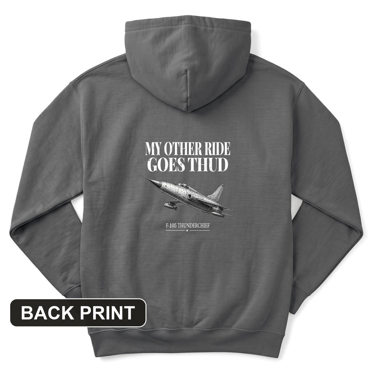 Thud Back Print Hoodie